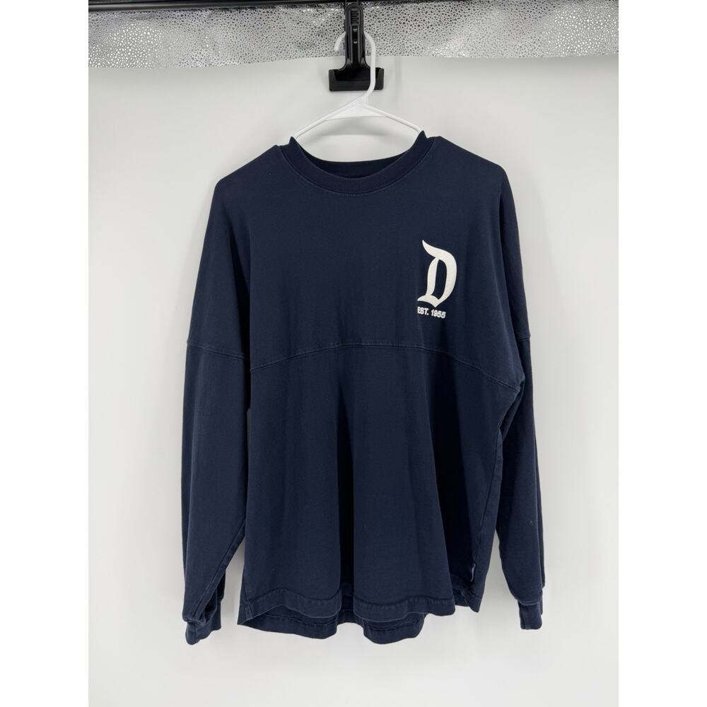 Disneyland Spirit Jersey Shirt Adult Small Blue Disney Parks Resort Long Sleeve - Picture 2 of 4